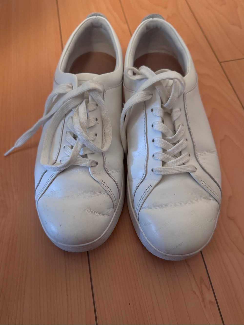 White Leather Sneakers